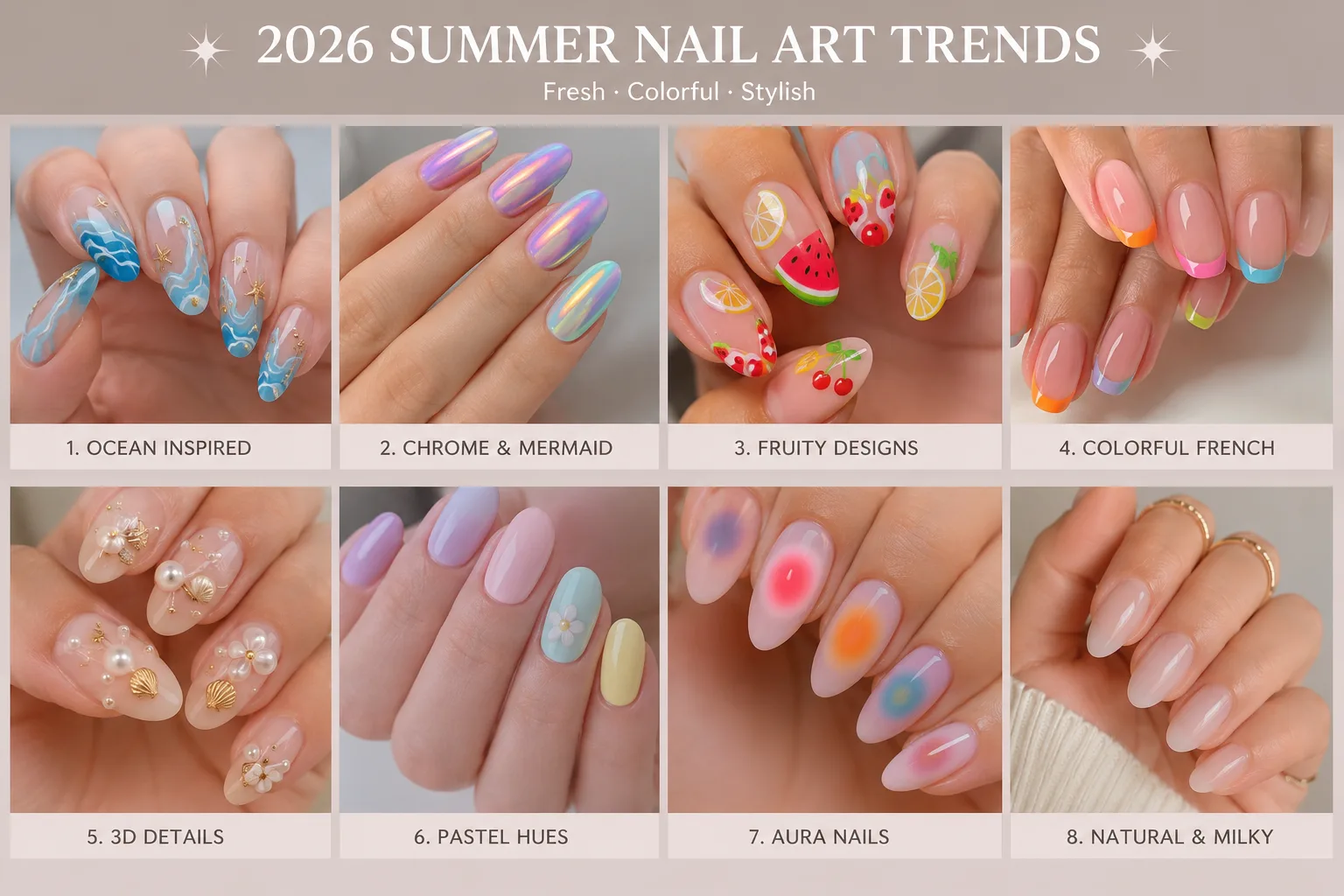 2026 Summer Nail Art Trendleri